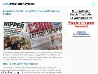 lottopredictionsystem.com