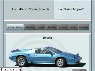 lotusespritconvertible.de