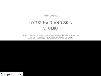 lotushairandskinstudio.com