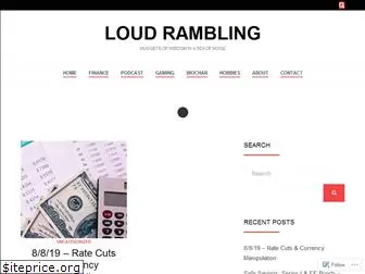 loudrambling.com