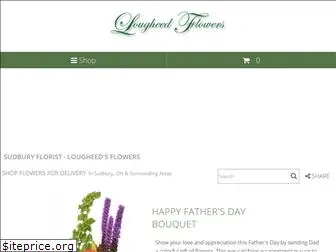 lougheedsflowerssudbury.com