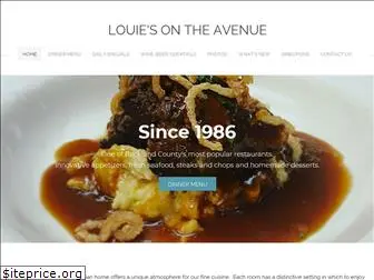 louiesontheavenue.com