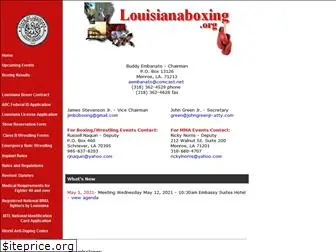 louisianaboxing.org