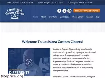 louisianacustomclosets.com