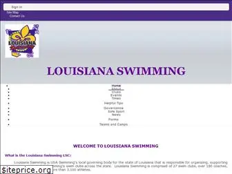 louisianaswimming.org