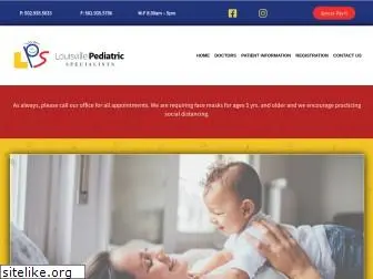 louisvillepediatricspecialists.com