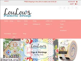 loulousfabricshop.com