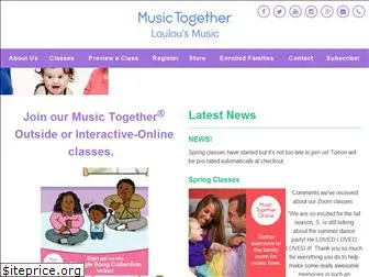 loulousmusictogether.com