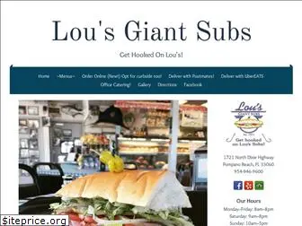 lousgiantsubs.com