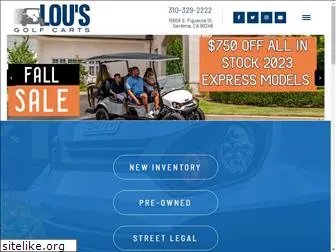 lousgolfcarts.com