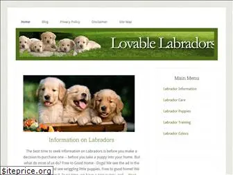 lovablelabradors.com