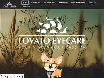 lovatoeyecare.com