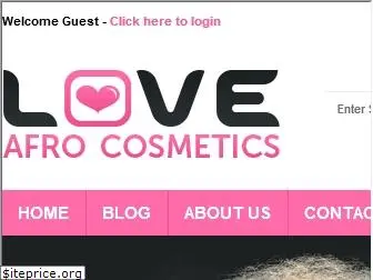loveafrocosmetics.com