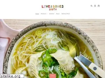 loveandbonesbroth.com