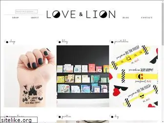 loveandlion.com