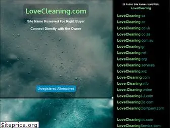 lovecleaning.com