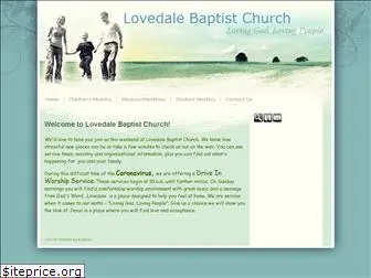 lovedalebaptist.com
