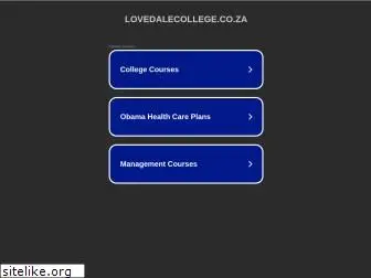 lovedalecollege.co.za