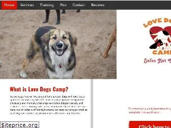 lovedogscamp.com