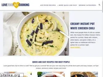 lovefoodnotcooking.com