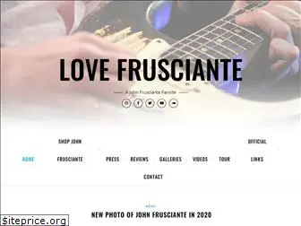 lovefrusciante.com