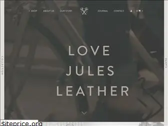 lovejulesleather.com