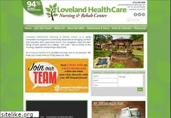 lovelandhealthcarecenter.com