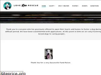 loveleorescue.org