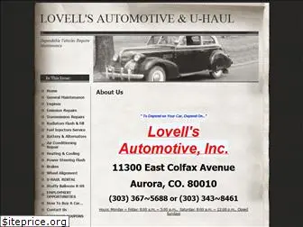lovellsautomotive.com