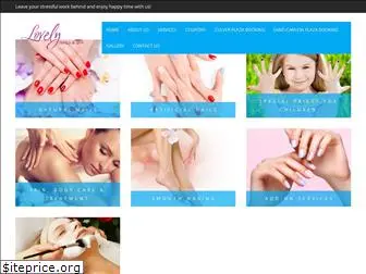 lovelynailsandspa.com