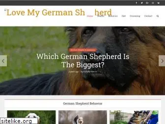 lovemygermanshepherd.com