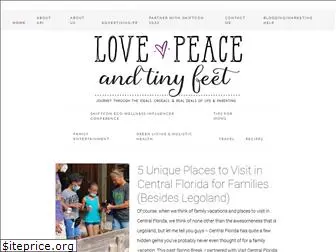 lovepeaceandtinyfeet.com