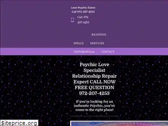 lovepsychicelaine.com