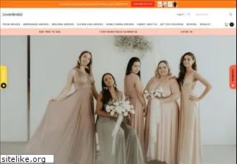 loverbridal.com