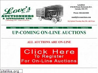 lovesauctions.com