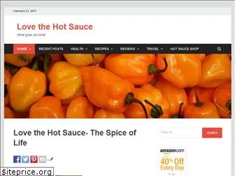 lovethehotsauce.com