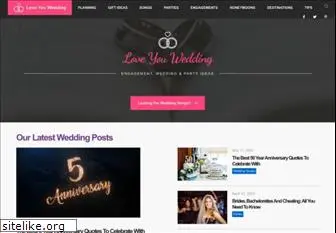 loveyouwedding.com