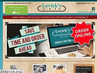 lovickscafe.com