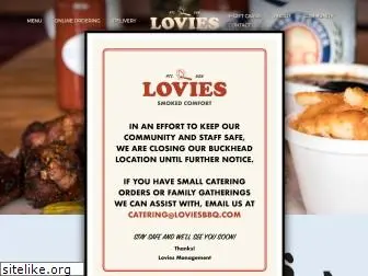 loviesbbq.com