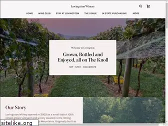 lovingstonwinery.com