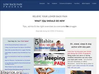 lowbackpainprogram.com