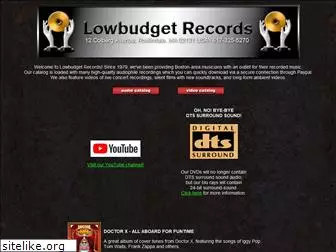 lowbudgetrecords.com