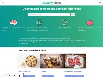 lowcarbcheck.com