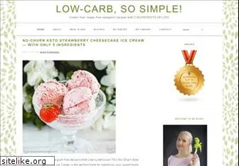 lowcarbsosimple.com