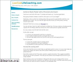 lowcostlifecoaching.com