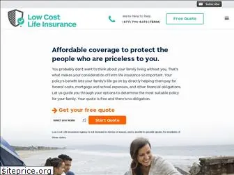 lowcostlifeinsurance.com