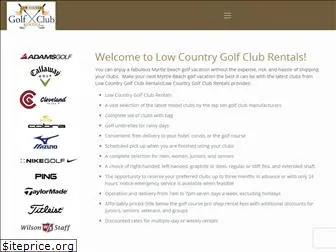 lowcountrygolfclubrentals.com