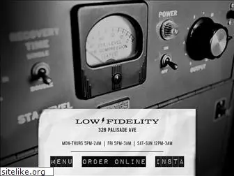 lowfidelitybar.com