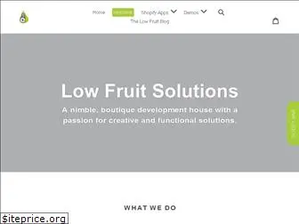 lowfruitsolutions.com