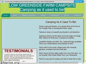 lowgreensidefarmcampsite.co.uk